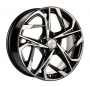 Легковой диск Khomen Wheels KHW1716 7x17 5x114,3 ET45 67,1 Black-FP